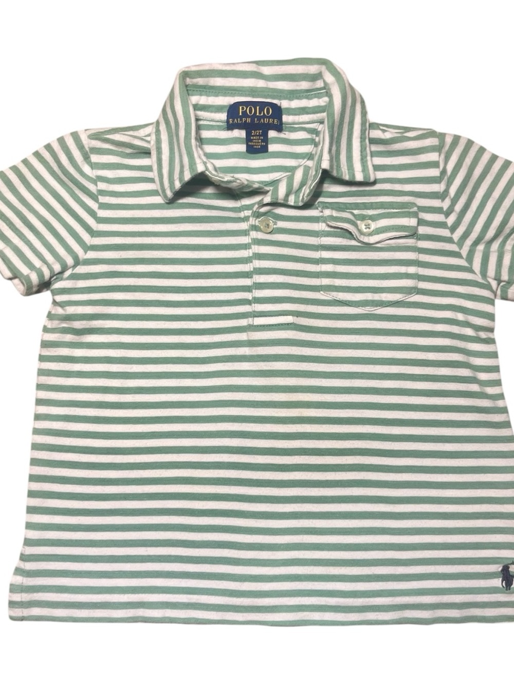 Polo Ralph Lauren Toddler Boy’s Striped Polo Shirt – Size 2T